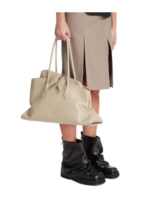 Borsa La Passeggiata in pelle in beige The Attico - donna THE ATTICO | 250WAH00054LBT117AA852